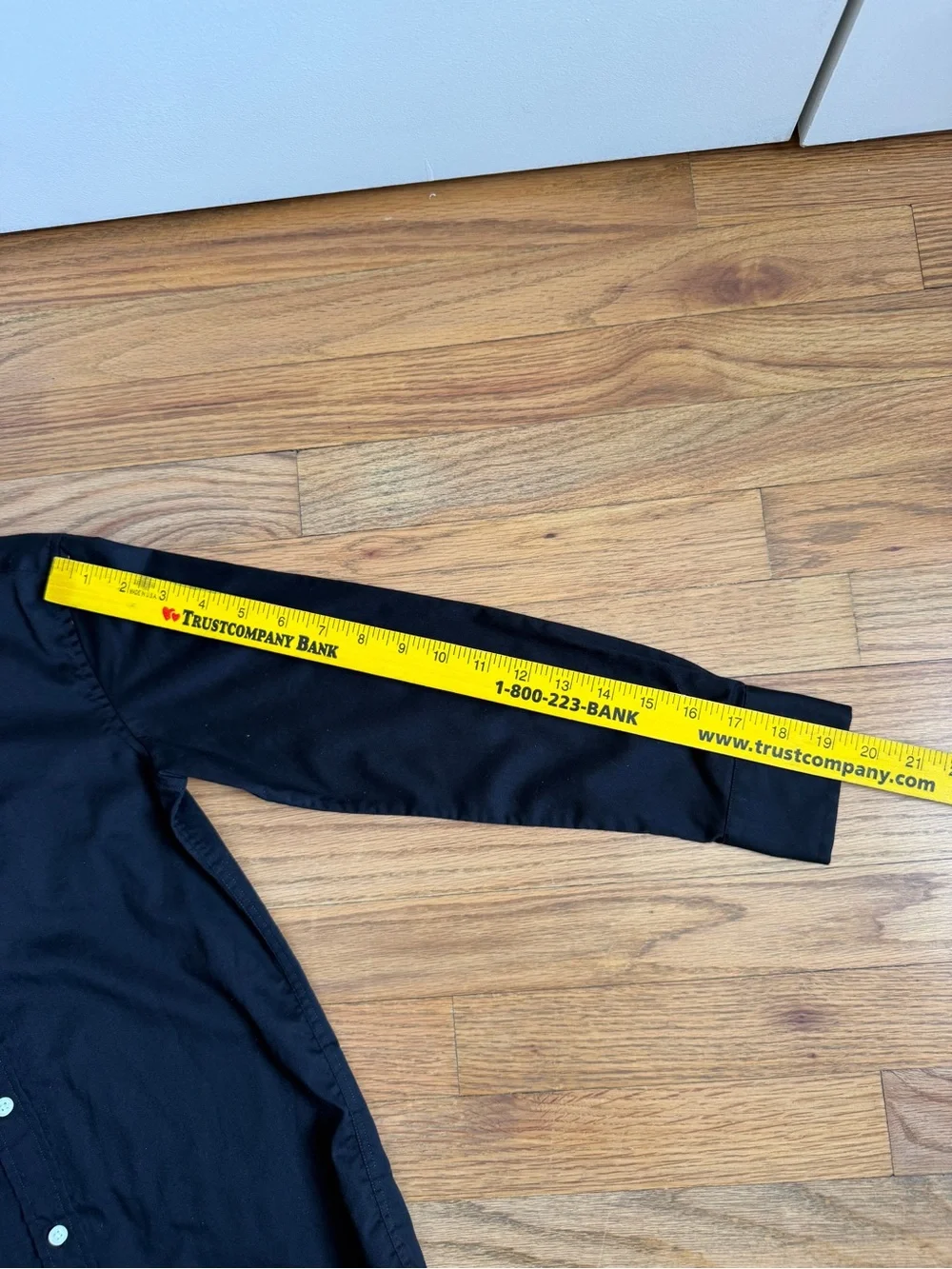 TALLIA Boys Solid Black Dress Shirt size 12